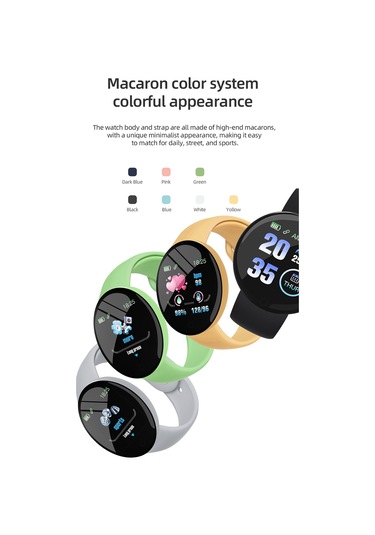 Neevoyu D18Pro 1.44" Akıllı Saat (İthalatçı Garantili)