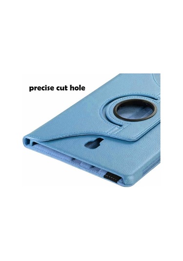 Samsung Uyumlu Galaxy Tab S4 T830 Zore Dönebilen Standlı Kılıf-Siyah