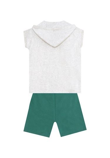Denokids Mshb&g Animals Erkek Çocuk T-shirt Şort Takım Çok Renkli