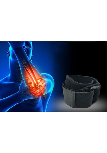 Epikondilit Bandajı Tenisçi Dirseği Bandı Epikondilit Dirsekliği Standart