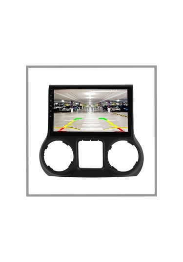 Govimaks Jeep Wrangler Uyumlu 2010-2018 8 Gb Ram 128 Gb Hafıza Androıd Multımedıa Teyp 9"