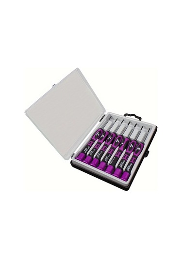 Honeybeeshop Topforza 7 Parça Hassas Tornavida Seti Saat Elektronik Bilgisayar Tamiri İçin Manyetik Phillips Oluklu Başlıklar