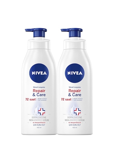 Nivea Repair & Care Vücut Losyonu 2 x 400 ML