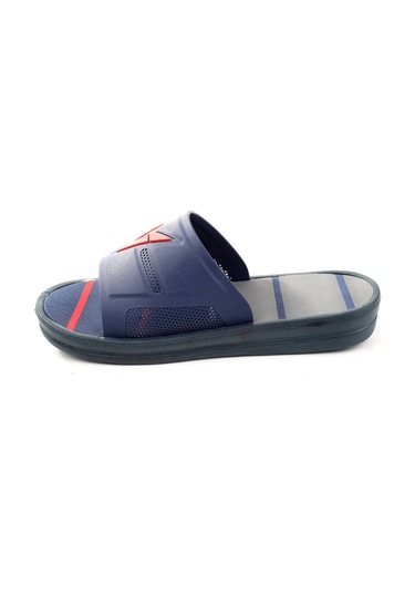 Gezer 14183 Erkek Deniz Plaj Havuz Banyo Günlük Terlik Siyah - Gri