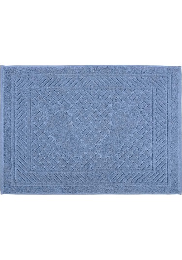 Mira Home Ayak İzli Banyo Havlusu 100 Pamuk Yumuşak Ayak Havlusu 50x70 Cm Yeşil