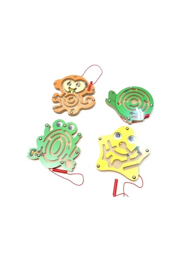 Mıknatıslı Ahşap Bilye Takip