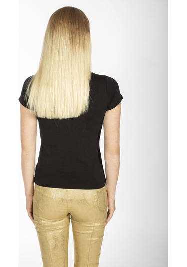 ROBERTO CAVALLI  Kadın T'shirt RRC5495L Siyah