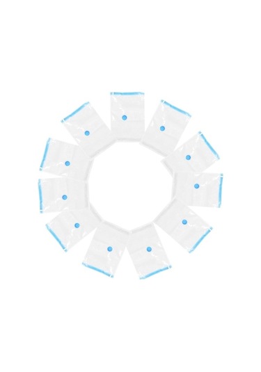 Unimarket 10 Adet Uzay Tasarruflu Vakum Torbaları Battaniyeler Için Vakumla Kapatılmış Torbalar Vakumlu Saklama Torbaları Sıkıştırılmış Depolama Ve Paketleme Organizatörleri Vakumlu Kapatma Deb6v0