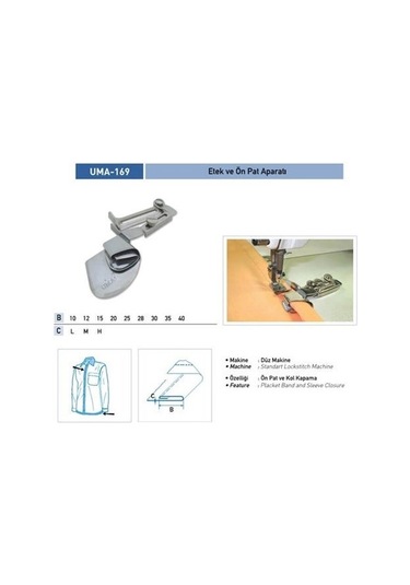 Etek Ve Ön Pat Apara 6mm / Uma-169