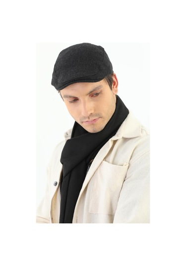 Kışlık Spor Kasket Antrasit Çok Renkli