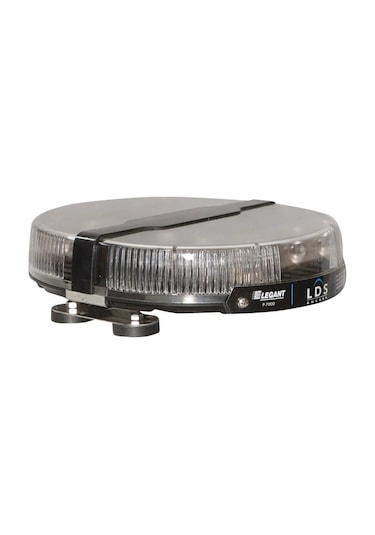 Mini Tepe Lambası Expert E-1134 Kırmızı-mavi Şeffaf Cam-693