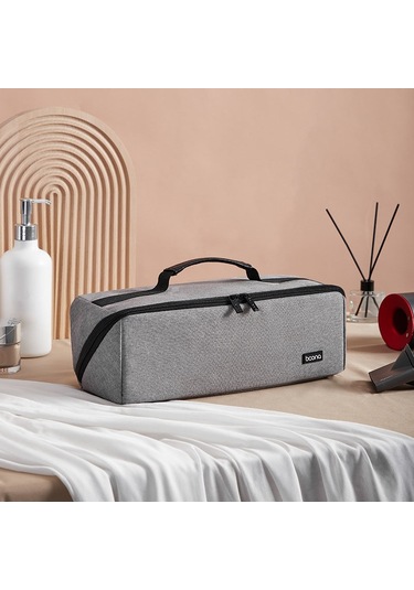 Baona Bn-ds010 İçin Büyük Kapasiteli Su Geçirmez Saç Kurutma Makinesi Saklama Çantası Gri