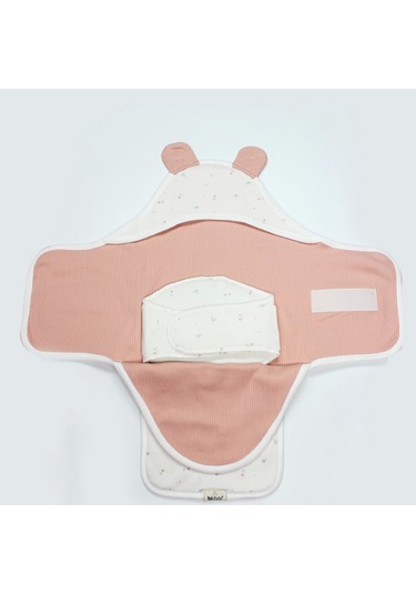 Bistyle Bloom White Organik Bel Destekli Kundak 75103 Ekru Gül Kurusu Ekru Çok Renkli Kurusu Ekru