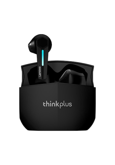 Leezsing Siyah Thinkplus Gm1b Bluetooth 5.3 Kulaklıklar - Yarı Kulak İçi Tasarım, Akıllı Gürültü Azaltma, Oyuncu Tuning, 5 Saat Kullanım Süresi