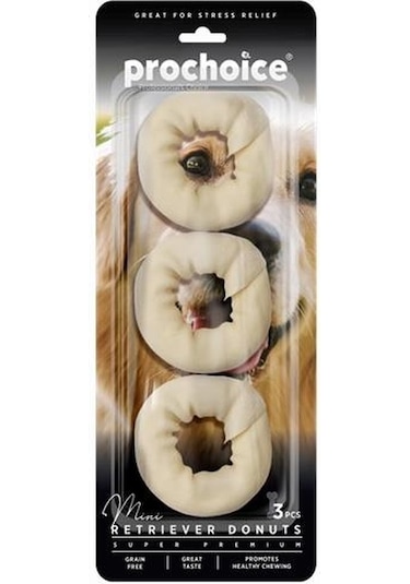 Prochoice Mini Retriever Donuts Köpekler İçin Mini Donut Ödül Maması 3 Parça
