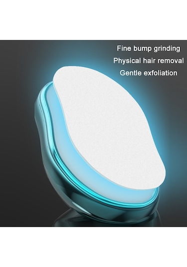 Manuel Tıraş Makinesi Nano Gentle Epilatör Ayak Soyucu, Renk: Pembe