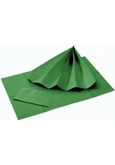 Dentreal Avrupa Rulo Tabla Örtüsü Koyu Yeşil 500'lü