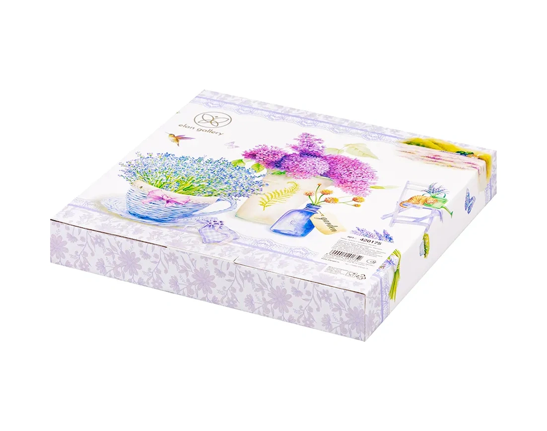 Elan Gallery Tabaklar "lavanta" 2 Adet, 19 Cm 4598973 Violet