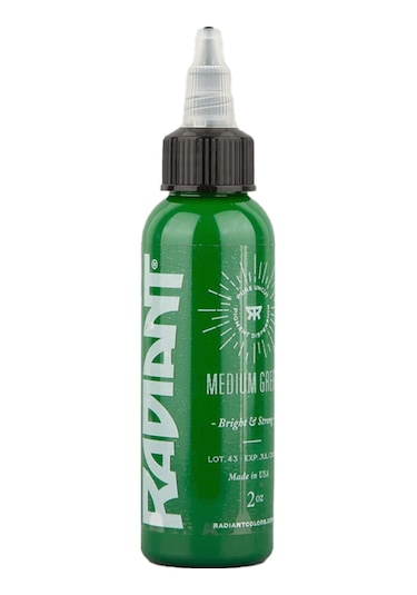 Medium Green - Radiant Tattoo Dövme Boyası - 2oz/60ml