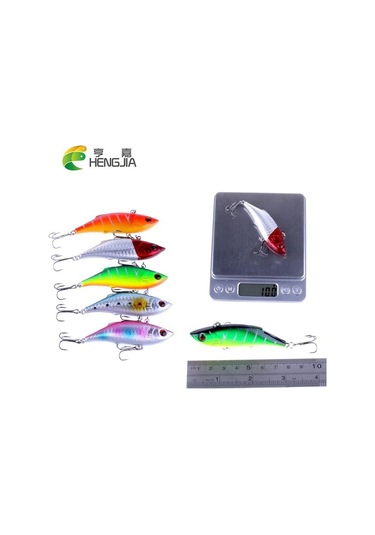 Hengjıa Karışık Balıkçılık Lures Seti Kiti 20 Adet 4 Model Yapay Yem Topwater Popper/crankbait/vıb