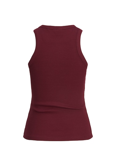 Jack & Jones Kadın Halter Yaka Bluz - Forest - 12224661 Cabernet