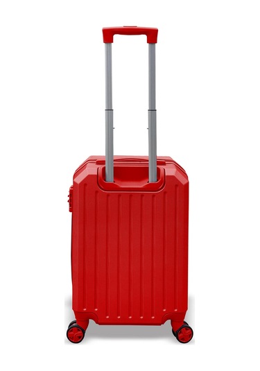 Coral High Diamond Abs Kırmızı 3'lü Valiz Seti 16620 Kırmızı