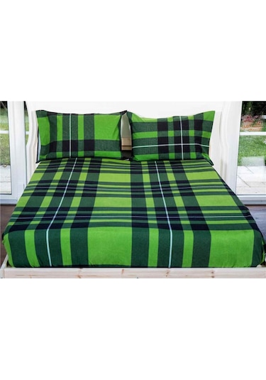 Maki %100 Pamuklu Pazen (Flanel) 100X200 Tek Kişilik Lastikli Çar (188085261)