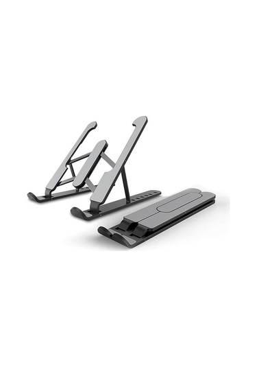 Didadodo 6 Kademe Ayarlanabilir Stand - 11-17 İnç Laptop/tablet İçin Soğutmalı Dizüstü Destekli, Taşınabilir