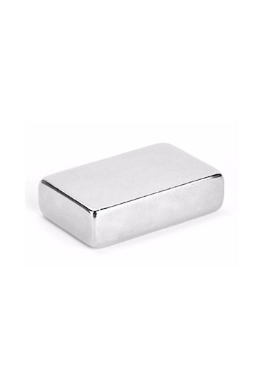 1 Adet 40x20x10 Köşeli Nodyum Magnet N35 Köşeli Mıknatıs