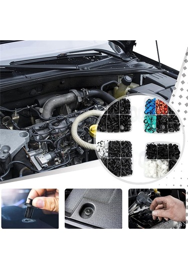 Anjiexun Araba İtme Tutma Klipsleri 30 En Popüler Boyut Bağlantı Elemanları 1001 Adet