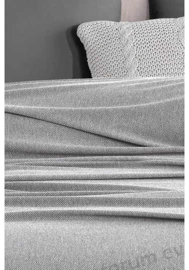 Formeya Tek Kişilik Klimalı Dört Mevsim Açık Gri Pike 160x230 Cm Açık Gri