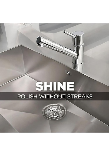 Weiman Paslanmaz Çelik Pişirme Kapları Ve Lavabo Temizleyici Parlatıcı 237 ML