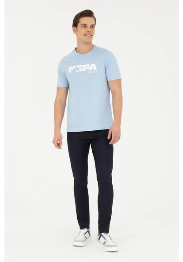 U.s. Polo Assn. Parker23y-sax Saks Erkek Jean Pantolon 1582560 Saks Mavisi