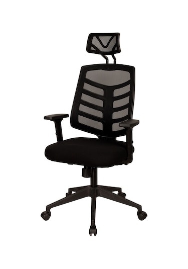 Mobilyakeyfi Bürocci Fileli Müdür Koltuğu - Siyah File - 2350B0541