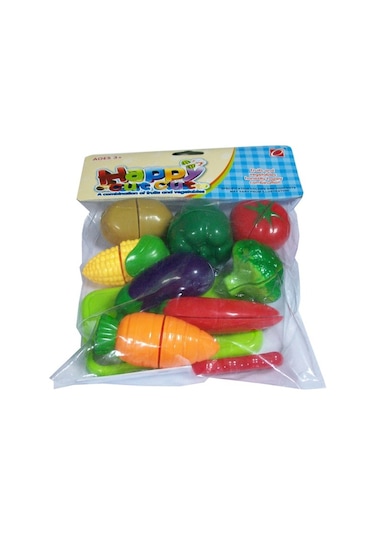 Cc Oyuncak Sebze-Meyve Kesme Oyun Seti