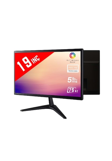 Mpıa Mp-19 Dahili Hoparlörlü Vga Hdmı 19" Led Monitör