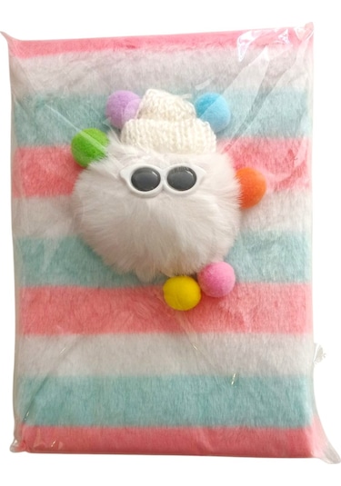 14x20 Cm Peluş Hatıra Defteri 80 Yaprak Çizgili-21