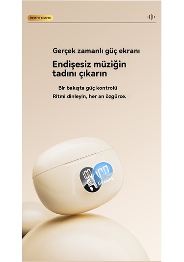 Aurora Kablosuz Mavi Kulaklıklar İyispor Gürtü Azaltma Kalitesine Sahiptir.