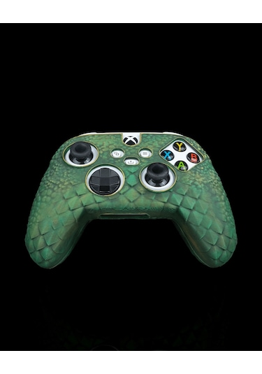 Xbox Series Kablosuz Oyun Kolu Ejderha Pulu Temalı Kılıf-33