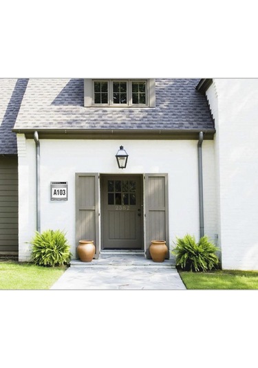 Skycity Güneş Enerjili Paslanmaz Çelik Sayı Tabelası, Işık Kontrollü Led Adres Göstergesi, Otomatik Aydınlatma 8-12 Saat, Ip54 Su Geçirmez Gümüş