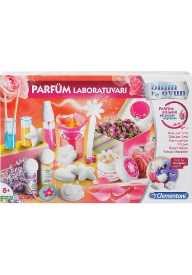 Clementoni Bilim ve Oyun Parfüm  Laboratuvarı