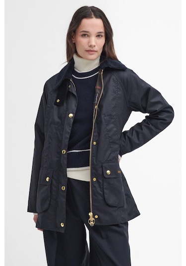 Barbour Modern Beadnell Yağlı Ceket Ny92 Navy Lacivert