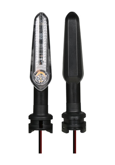 Maiyame Yamaha Mt07/mt09/mt10 İçin Siyah Abs Led Sinyal Lambası - Sarı Işık, 77g Hafif