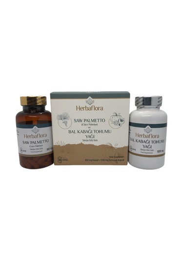 Saw Palmetto ve Bal Kabaği Tohumu Yağı İçeren Teg