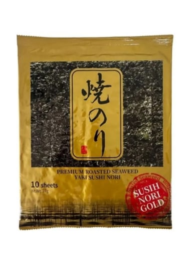 Sea Food Sushi Yosunu Yaki Sushi Nori Gold Premium 10 Yaprak