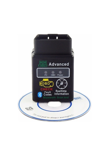 Elm327 V1.5 Obd2 Bluetooth Türkçe Araç Arıza Tespit Cihazı Hh Obd