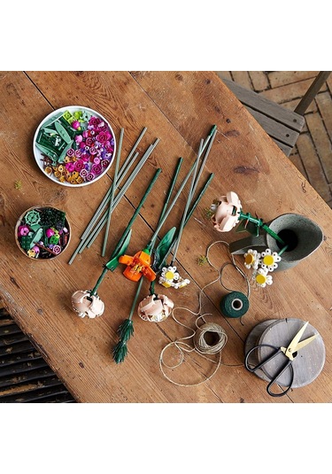 Lego Icons Çiçek Buketi 10280 Yapım Seti Yetişkinlere Yönelik