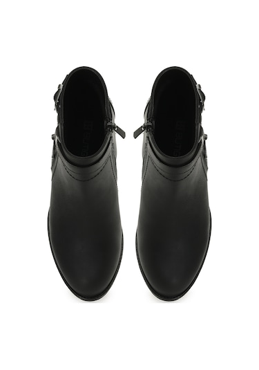 Butigo 24k-1031 5pr Siyah Kadın Topuklu Bot 000000000102054671 Siyah