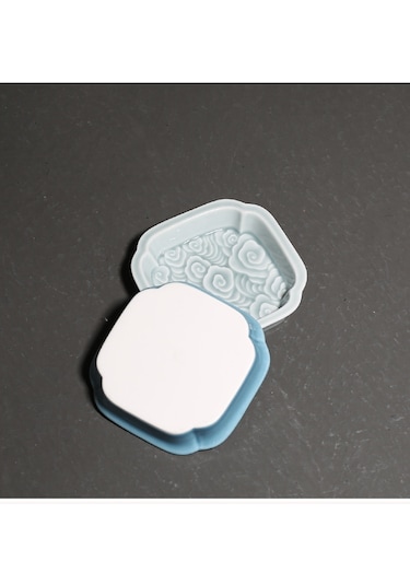 Kabartmalı Uğurlu Bulutlar Çay Altlığı - Kırmızı