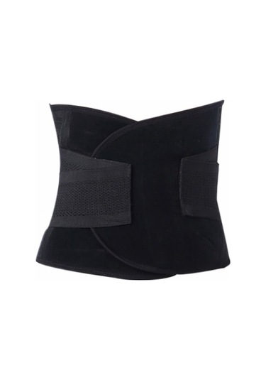 Şekillendirici Korse, Ayarlanabilir, Polyester, Siyah, Xs